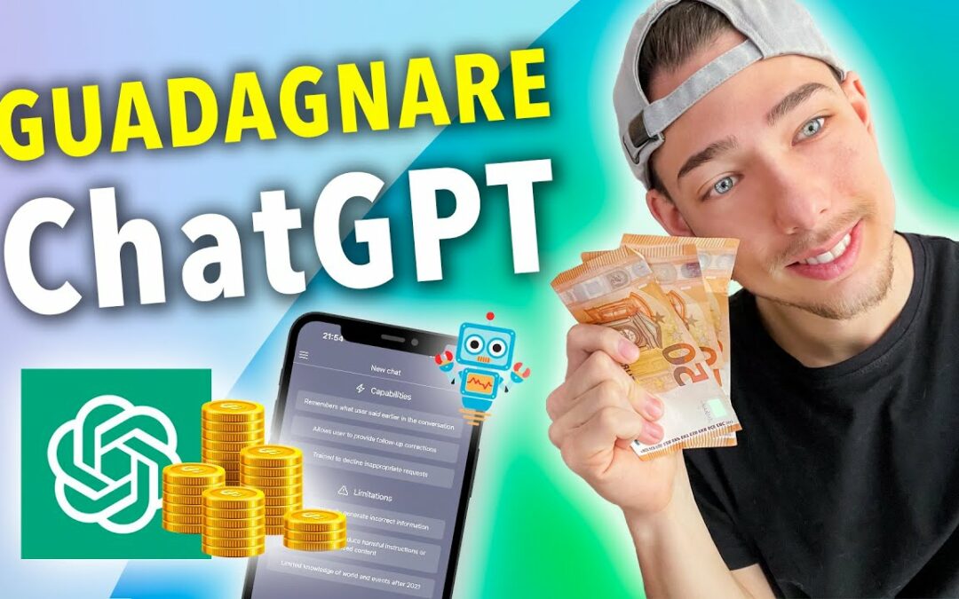 Come GUADAGNARE ONLINE  con ChatGPT (10 Metodi Reali)