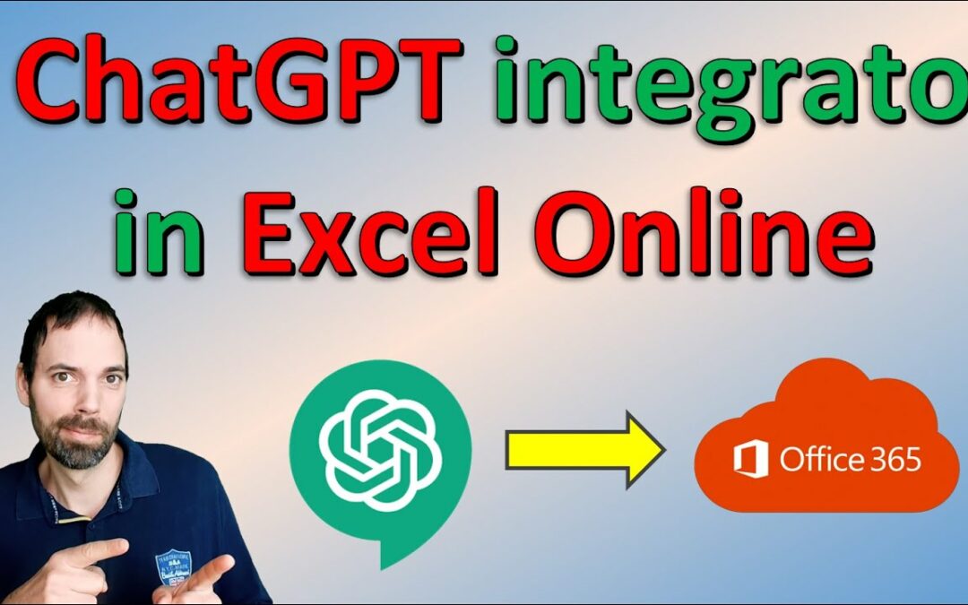 ChatGPT Integrato su Excel Online!