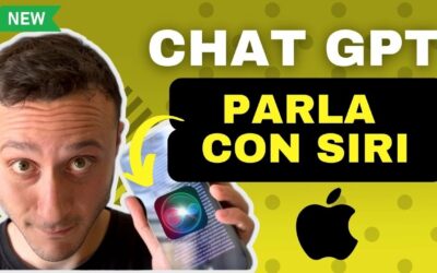 CHAT GPT + SIRI: Parla con chat gpt e ASCOLTA le risposte