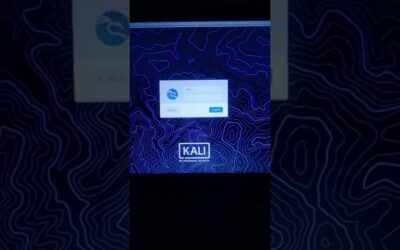 When you first time install Kali linux for hacking  #hacker #shorts