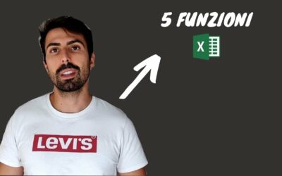 5 FUNZIONI DI EXCEL FONDAMENTALI | Per Data Analyst e non solo