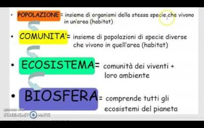 7.2-7.3 Ecosistemi e interazioni tra popolazioni