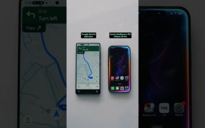 Google Gemini Vs Apple Intelligence Siri Getting Directions | iPhone 16 Pro Vs Samsung S25 Ultra AI