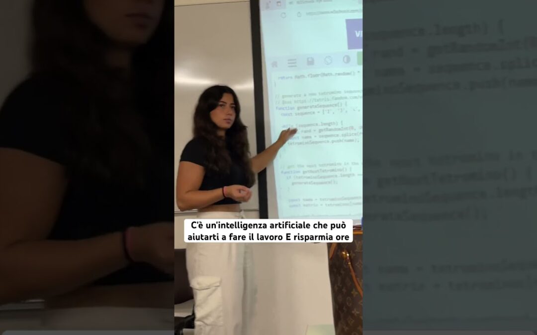 I segreti della Programmazione dell’Intelligenza Artificiale #shortvideo #viral #shorts #javascript