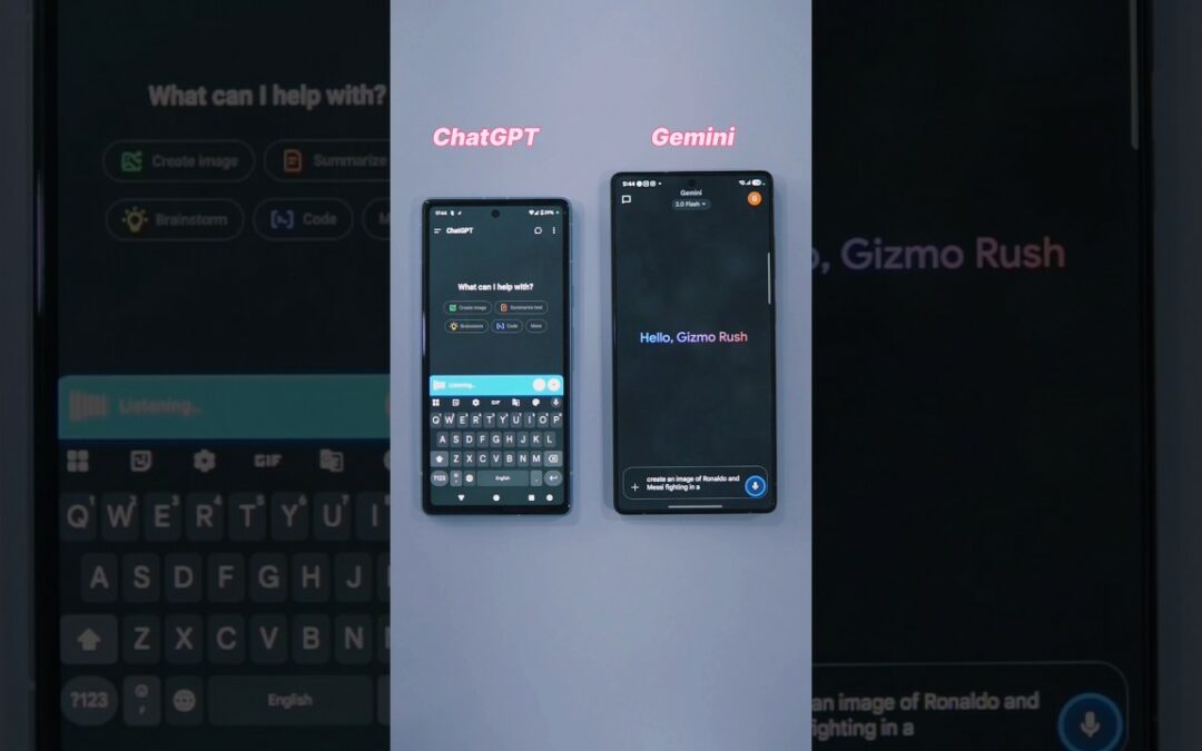 ChatGPT Vs Gemini AI