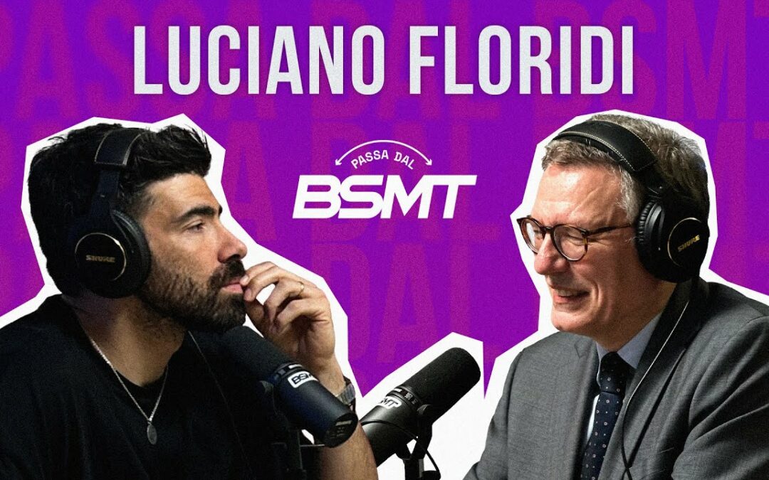 L’INTELLIGENZA ARTIFICIALE FA PAURA?  Prof. LUCIANO FLORIDI passa dal BSMT!