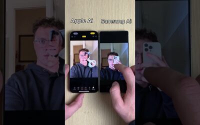 Apple AI vs Samsung AI on Both Phones Which One’s Smarter? #appleai #samsungai #iphone #galaxy #ai