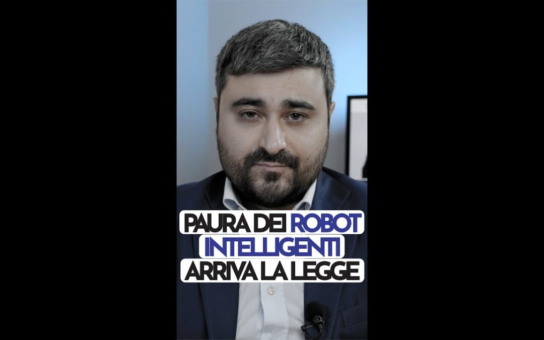 In arrivo la legge sui ROBOT INTELLIGENTI- Avv. Armando De Lucia #shorts