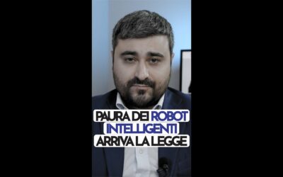 In arrivo la legge sui ROBOT INTELLIGENTI- Avv. Armando De Lucia #shorts