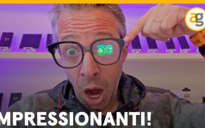 HO PROVATO GLI OCCHIALI DEL FUTURO (alla faccia degli ORION di META e FACEBOOK)