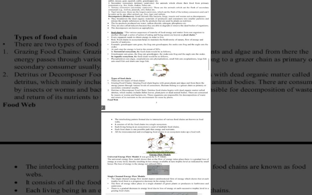 Environmental and Ecosystem pdf notes link in description #aktu2023 #engineering #EVS