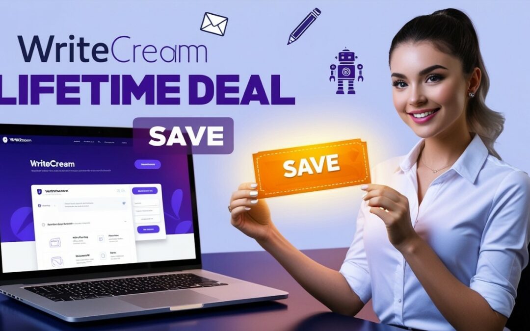 Writecream Lifetime Deal | BEST AI Writing & Outreach Tool Offer?