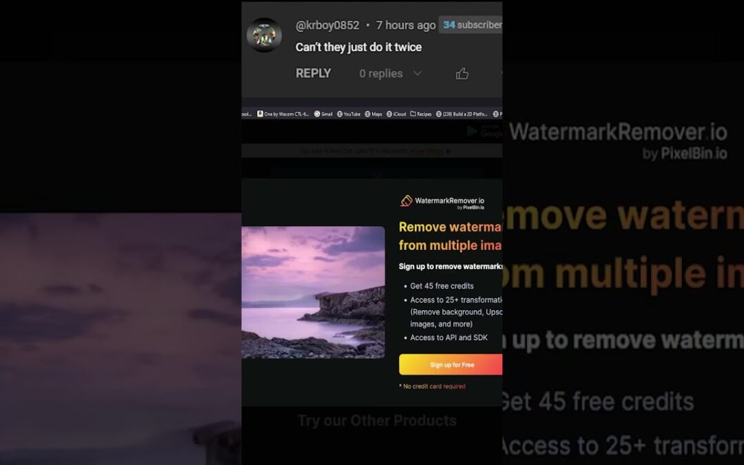 The Effect of Adding RED Watermarks on A.I. Watermark Removal