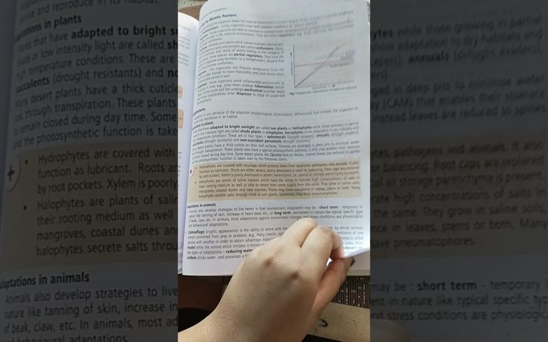 biology = ecology ncert short notes //️for handmade notes pls visit my channel