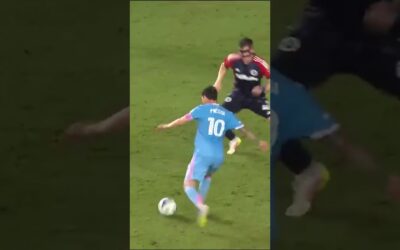 Messi vs New England #mls #messi