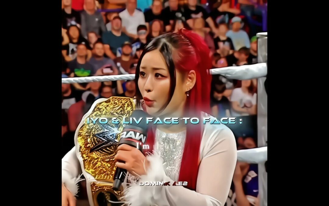 Iyo sky & Liv Morgan Face To Face  WWE shorts Edit! #iyosky #livmorgan #shorts #wwe #shortsedit