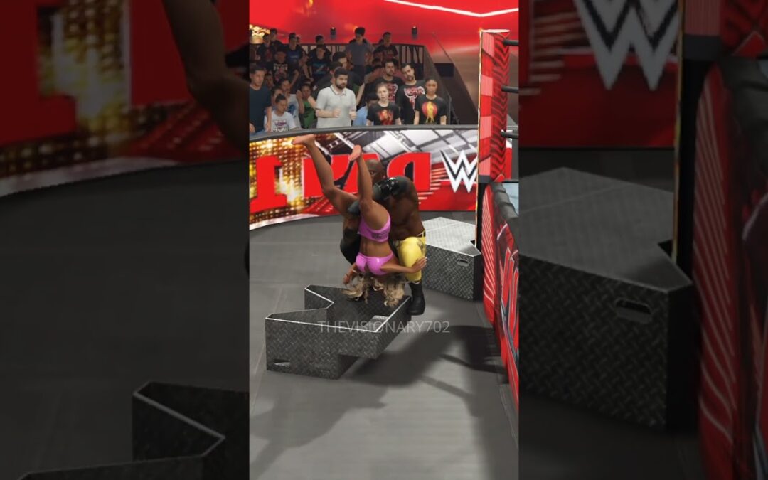 Bobby Lashley vs Trish Stratus Part 5 #shorts #wwe #TheVisionary #wwe2k25 #ps5
