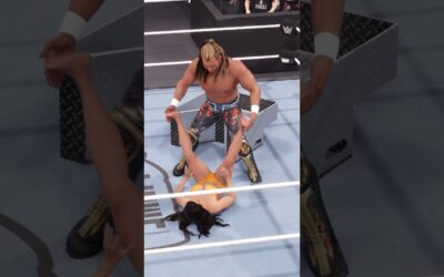 Kenny Omega vs Nikki Cross Part 4 #shorts #wwe #TheVisionary #wwe2k25 #ps5