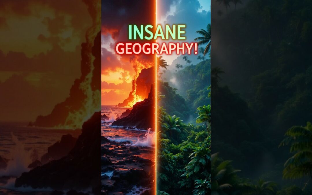 The Absolutely Insane Geography of Hawaii #Hawaii #Volcano #Geography #NatureFacts #earthscience