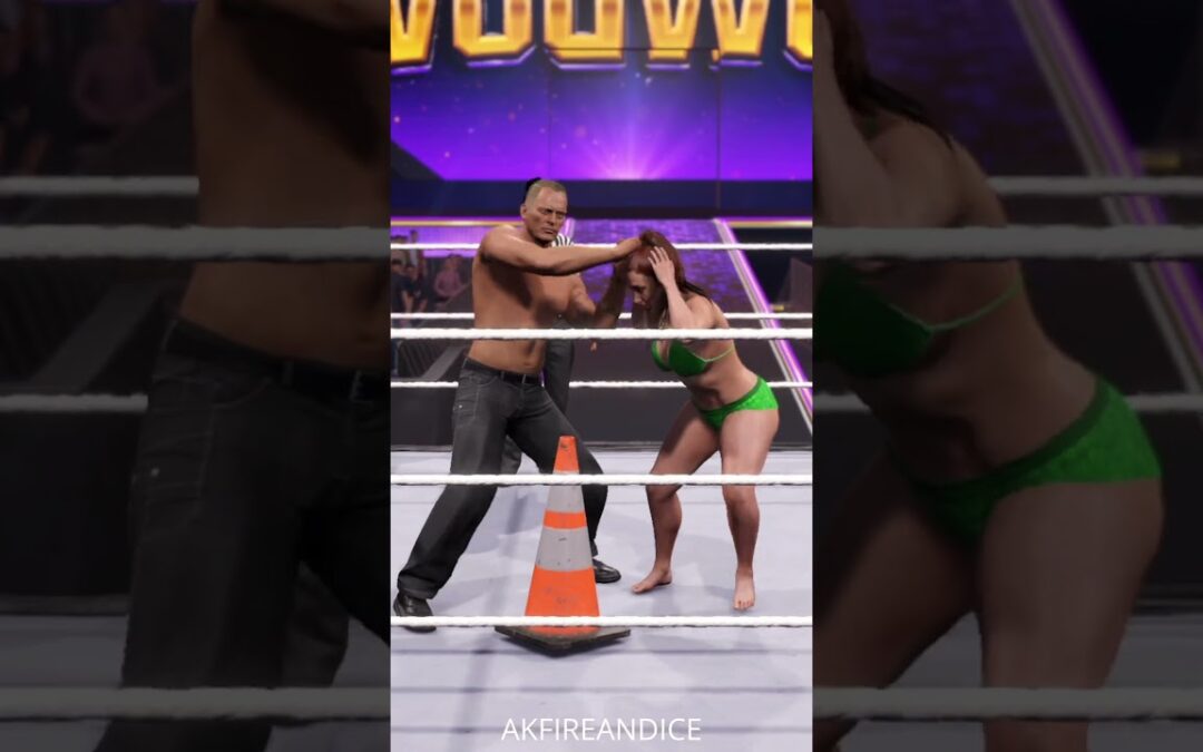Brock Lesnar vs Doudrop  Part 6 #wwe2k25 #shorts #AKFireAndIce #wwe #shortfeed #viralshorts