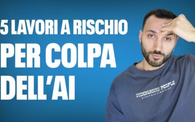 L’INTELLIGENZA ARTIFICIALE può sostituire i DIPENDENTI ?! (Ecco i 5 lavori più a rischio)