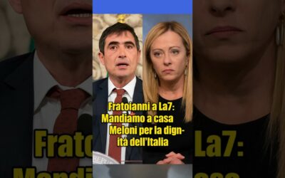 Fratoianni a La7: Mandiamo a casa Meloni