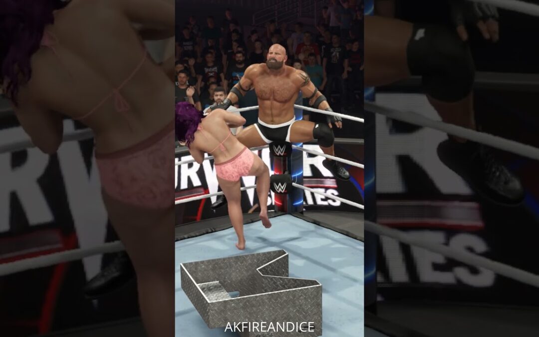 #Goldberg vs #Becky  Part 7 #wwe2k25 #shorts #AKFireAndIce #wwe #shortfeed #viralshorts