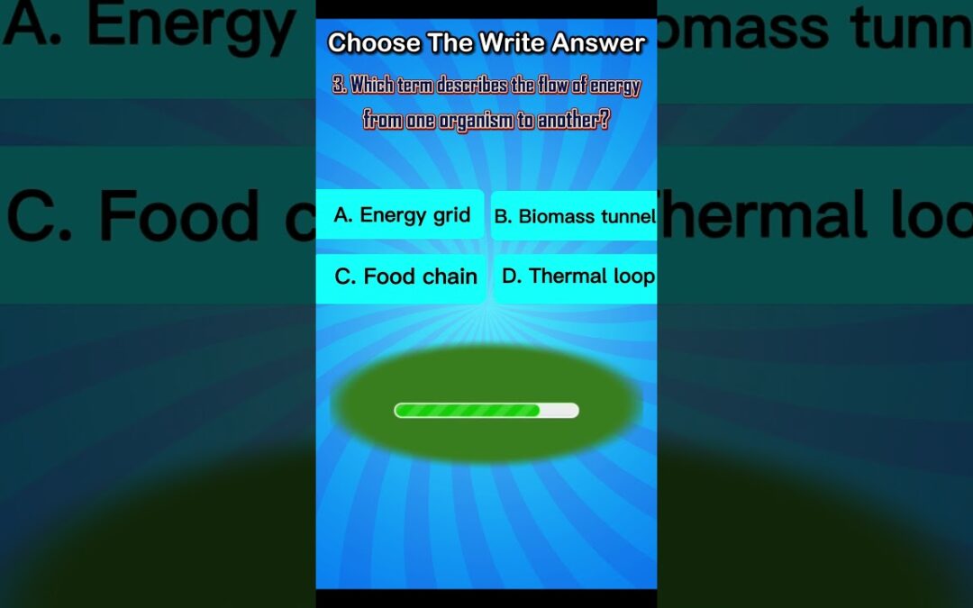 Where Does Energy Go? #quiz #biology #loveyourgut