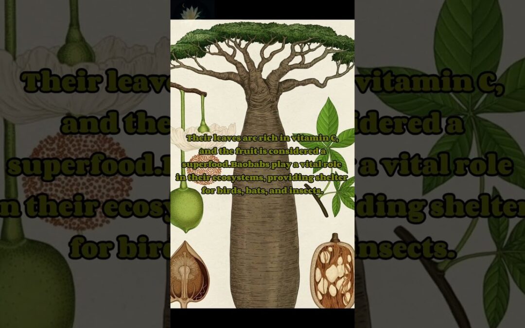 Baobab: Nature’s Bottle Tree Explained! #short